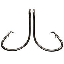 Load image into Gallery viewer, Shaddock Fishing 160pcs/box 7381 Offset Sport Circle Hooks Black High Carbon Steel Octopus Fishing Hooks-Size:1-5/0
