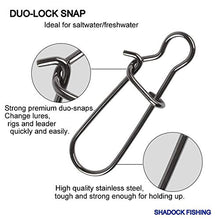 Load image into Gallery viewer, JL Sport 100 Pack Duo Lock Snaps(Size 0# Test: 26LB)
